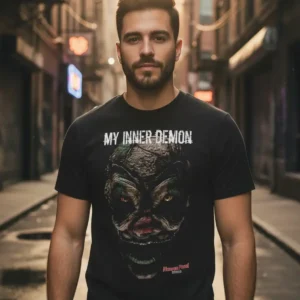 My Inner Demon graphic tee front view streetwear