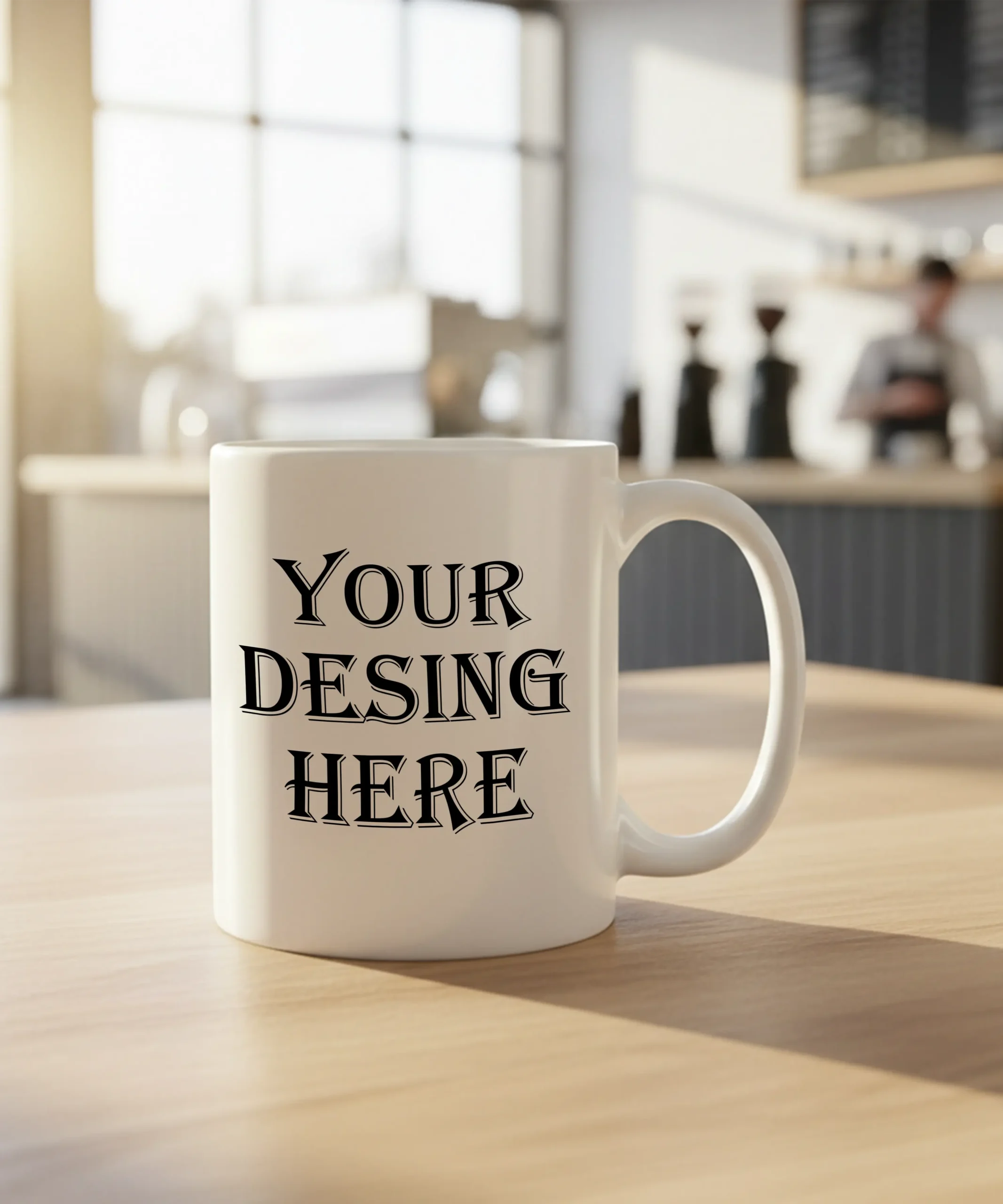 Customizable coffee mug with custom design by Heaven Proof Clothing