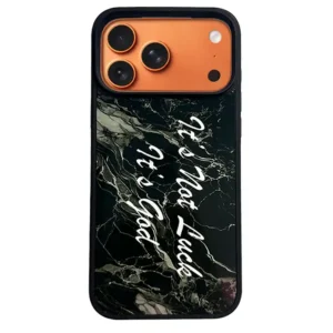 Its Not Luck iPhone 17 Pro Max Case with bold Heaven Proof design