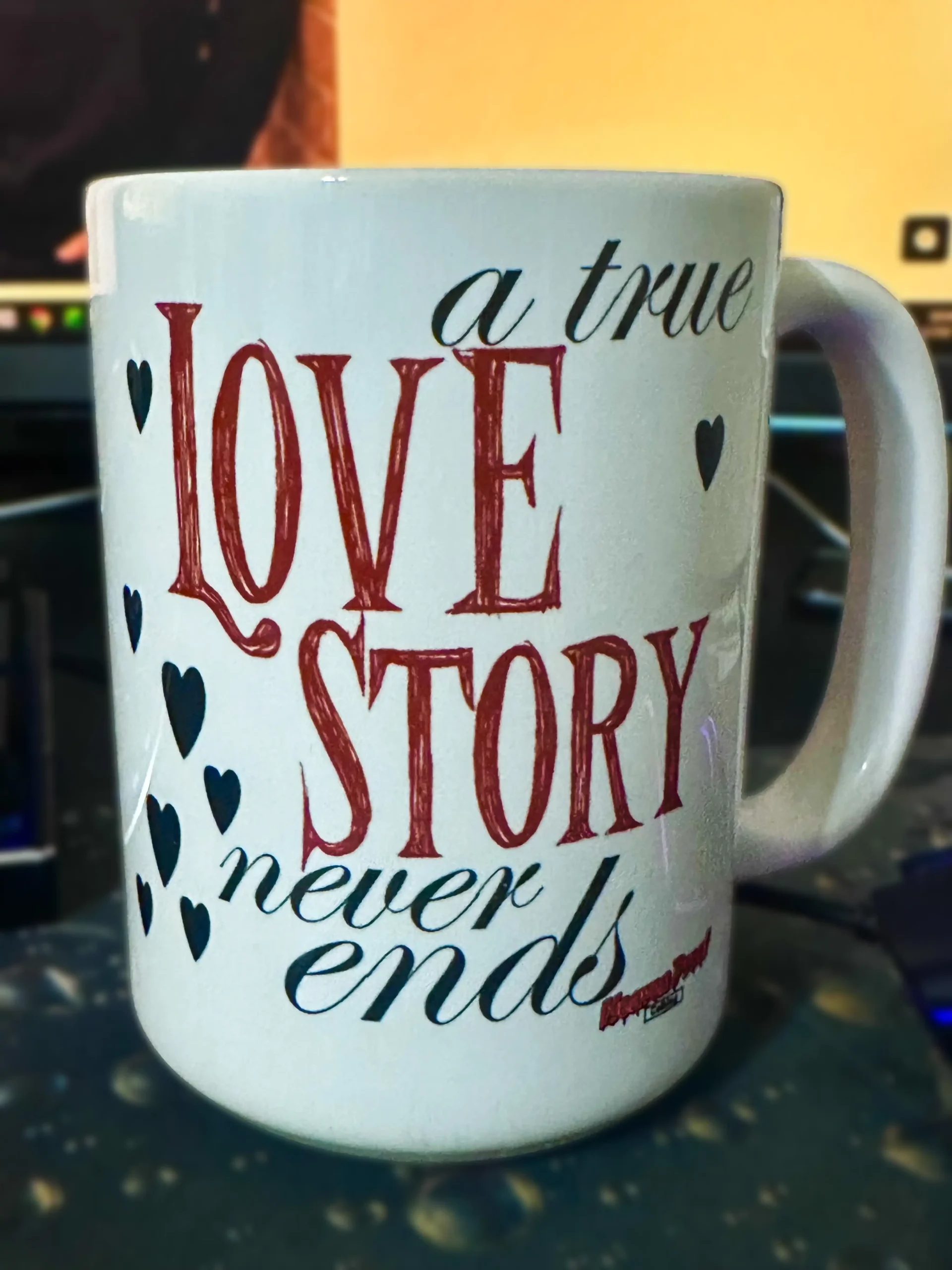 LOVE STORY COFFEE MUG