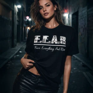 FEAR – Black Graphic Tee